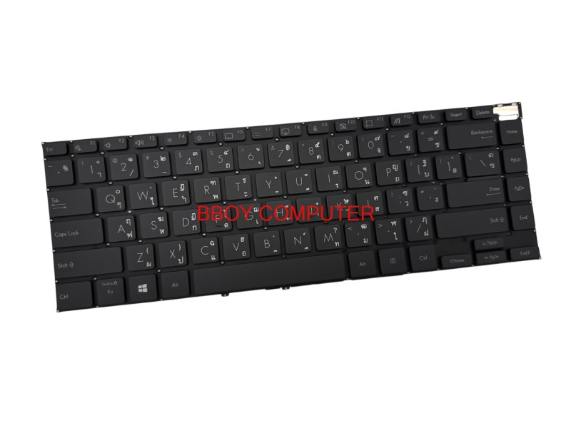 ASUS Keyboard คีย์บอร์ด  ASUS ZenBook UX5401 UX5401EA UX5401EAJ UX5401ZA UX5401ZAS UX5400 มีไฟ *+