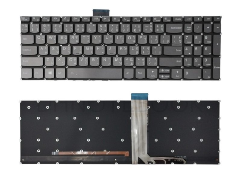 LENOVO Keyboard คีย์บอร์ด LENOVO Thinkbook 15 G2 ARE G2 ITL Thinkpad V15 G2 ALC V15 G3 IAP มีไฟ ไทย-อังกฤษ ปุ่มฟังค์ชั่นบางปุ่มอาจไม่ตรง ต้องเทียบก่อนสั่งซื้อ *+