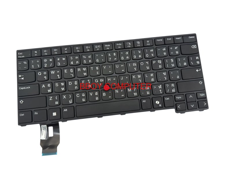 LENOVO Keyboard คีย์บอร์ด LENOVO Thinkpad L14 gen5 T14 gen5 P14s gen5 T14 gen6 L14 gen6 P14s gen6  ไทย-อังกฤษ ของแท้ LENOVO++