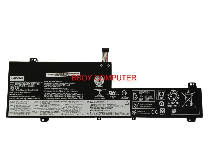 LENOVO Battery แบตเตอรี่แท้ LENOVO IdeaPad Flex 5-15IIL05 5-14IIL05 L19D3PD6 L19C3PD6 L19L3PD6 L19M3PD6 *+