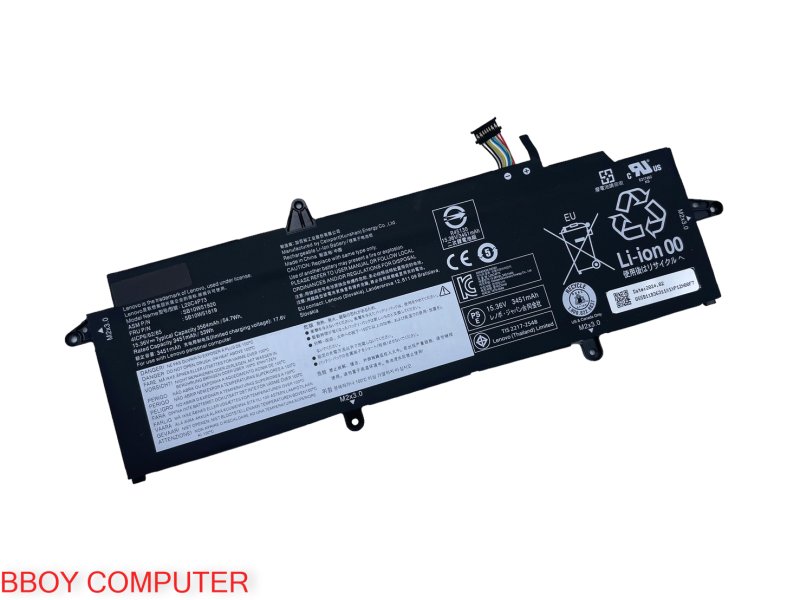LENOVO Battery แบตเตอรี่แท้ LENOVO L20C4P73 L20D3P72 L20L4P73 L20D4P73 Thinkpad X13 gen2  X13 gen3  41Wh  แบตรุ่นนี้มี 2 Type ต้องแกะเทียบก่อนสั่งซื้อ  +*