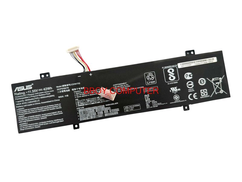 ASUS Battery แบตเตอรี่ของแท้ ASUS  C31N1733 Asus VivoBook Flip TP412 *+