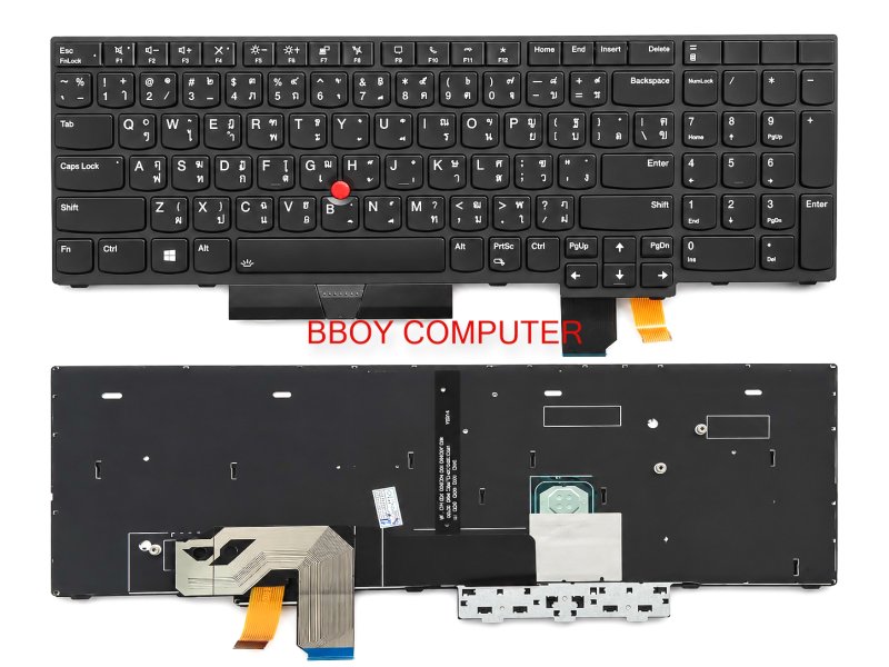 LENOVO Keyboard คีย์บอร์ด LENOVO thinkpad P15v T15p gen1 gen2 gen3 มีไฟ backlite ต้องแกะเทียบตำแหน่ง ยึดน๊อตก่อนสั่งซื้อ *+