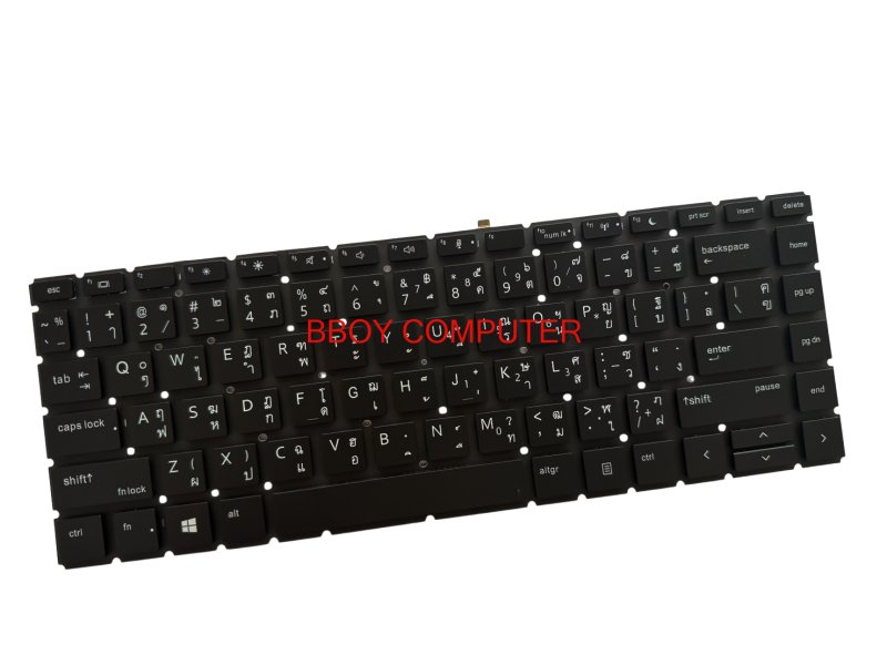 HP Keyboard คีย์บอร์ด HP PROBOOK 440 g6 g7 445 g6 g7 TH-EN มีไฟ backlite *+