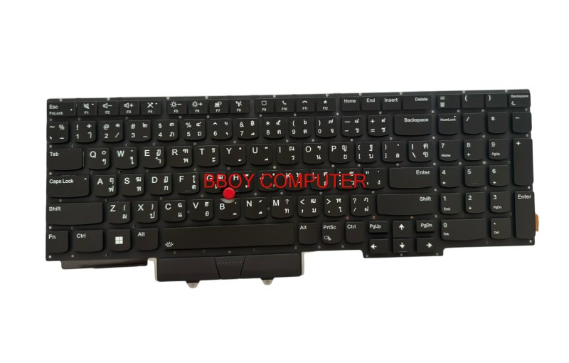  LENOVO Keyboard คีย์บอร์ด LENOVO Thinkpad e15 E15 gen1 GEN2 GEN3 GEN4 TYPE 20TD TH-EN ต้องเทียบปุ่ม ฟังค์ชั่นก่อนสั่งซื้อ มีไฟ backlite *+
