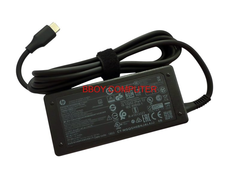 HP Adapter อแดปเตอร์ ของแท้ HP 15V 3A 45W TYPE C ดีไซน์ 2 
