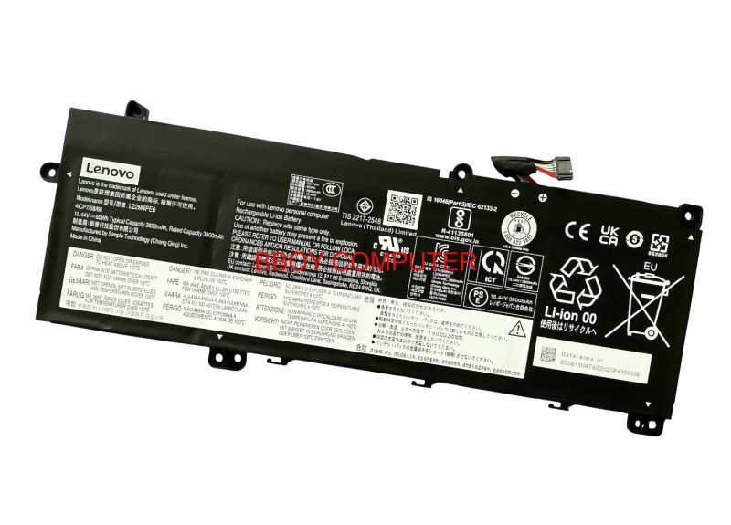 LENOVO Battery แบตเตอรี่แท้ LENOVO L22M4PE0 Lenovo ThinkBook14 G6 ThinkBook14 G6 IRL L22M4PE0 L22D4PE0 L22B4PE0 L22C4PE0 *+