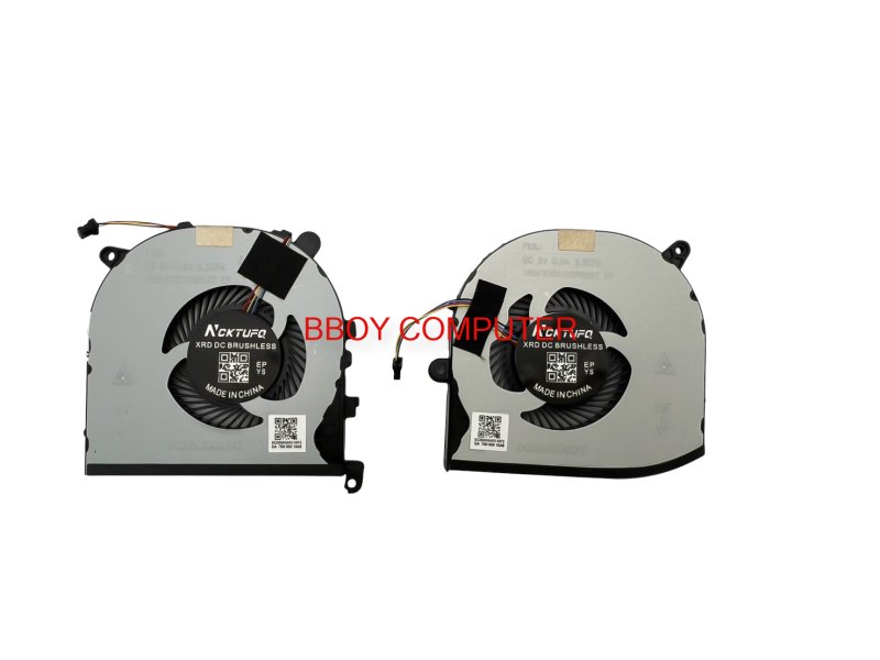 DELL CPU FAN พัดลมโน๊ตบุ๊ค Dell Xps15 9560  Precision 5520 ขายเป็นคู่ *+